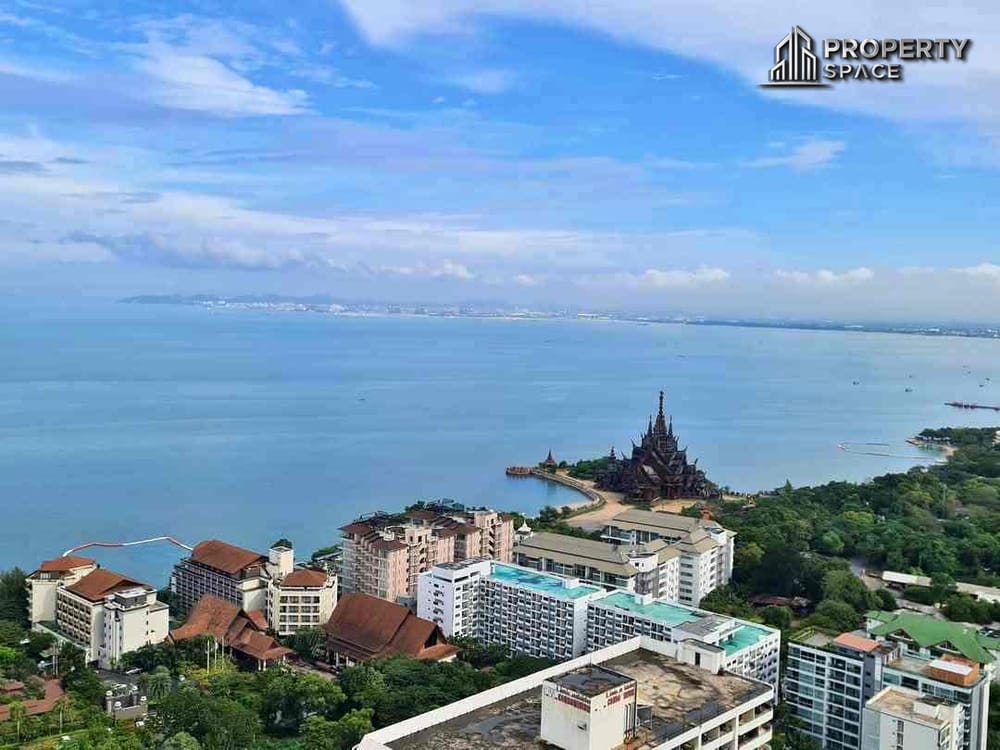 High-Floor 1-Bedroom Sea View Condo for Rent at The Riviera Wongamat Image 4