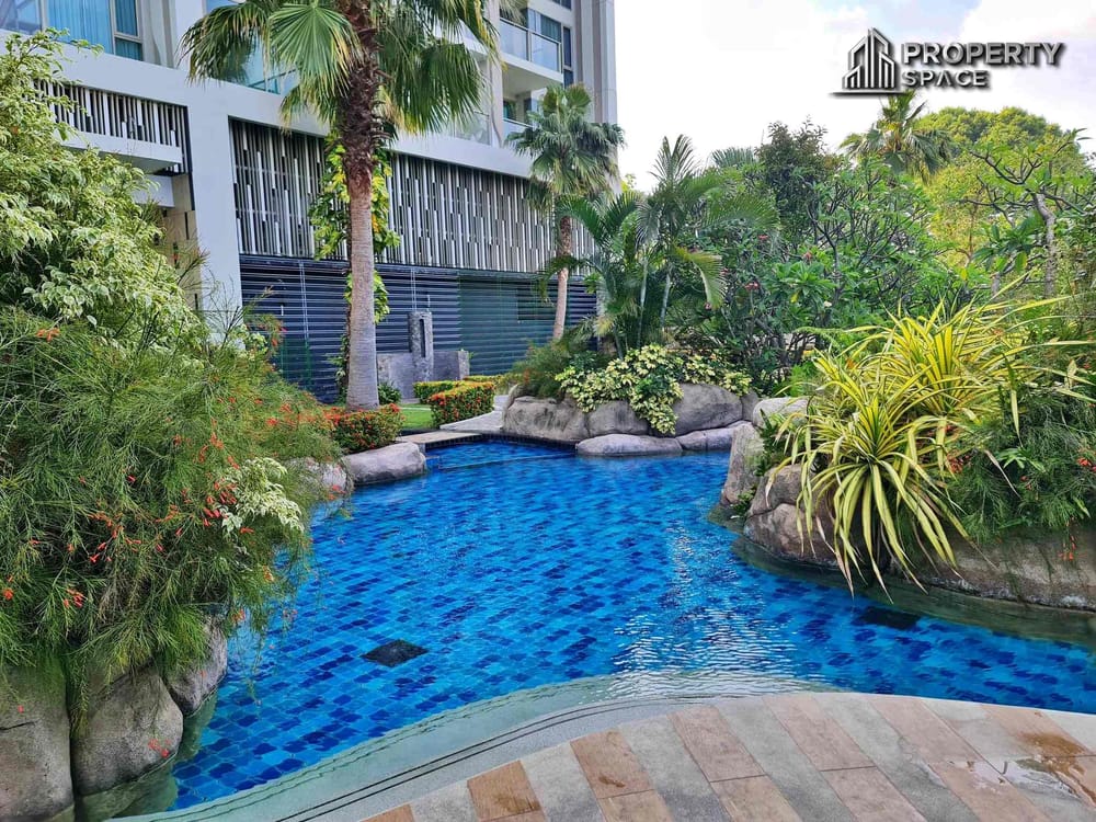 High-Floor 1-Bedroom Sea View Condo for Rent at The Riviera Wongamat Image 15
