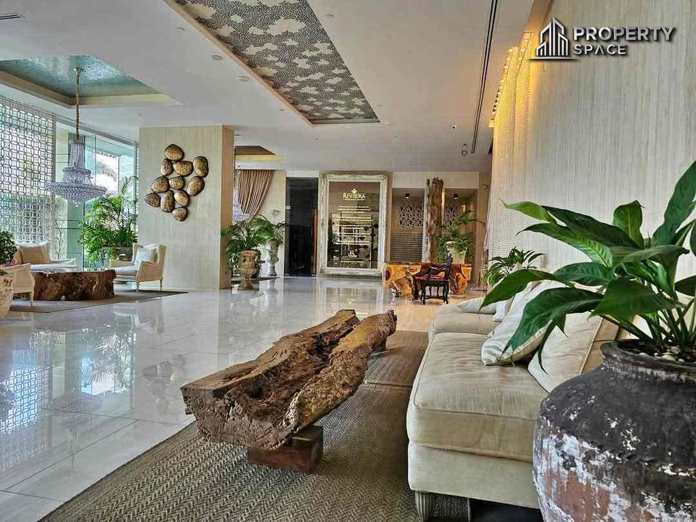 High-Floor 1-Bedroom Sea View Condo for Rent at The Riviera Wongamat Image 11