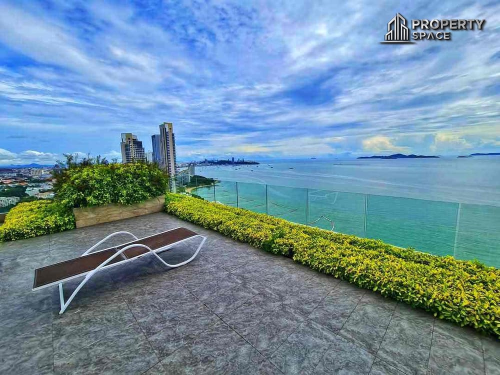 High-Floor 1-Bedroom Sea View Condo for Rent at The Riviera Wongamat Image 14