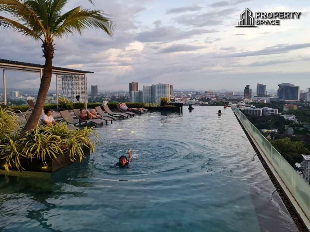 High-Floor 1-Bedroom Sea View Condo for Rent at The Riviera Wongamat Image 13
