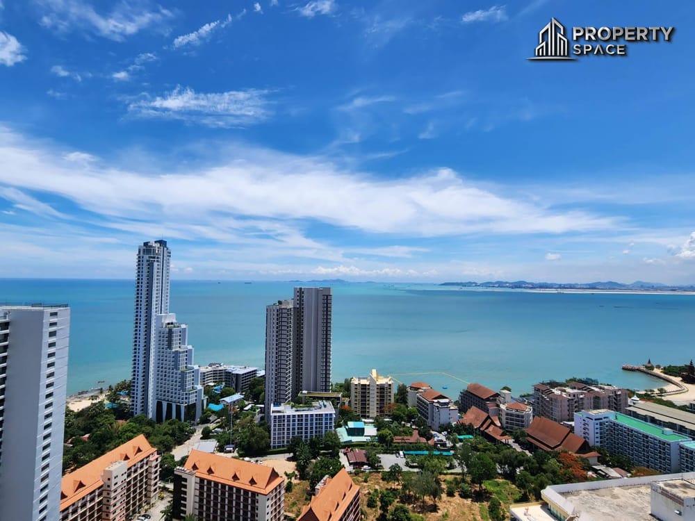 High-Floor 1-Bedroom Sea View Condo for Rent at The Riviera Wongamat Image 6