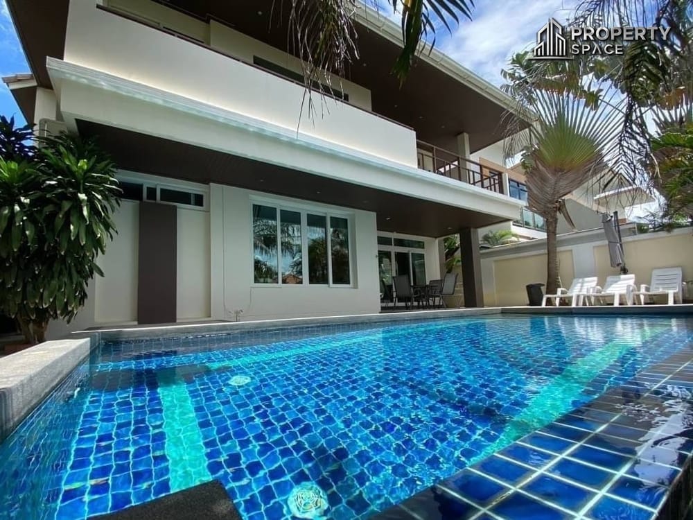 Luxury Modern 4-Bedroom Pool Villa In Jomtien Pattaya For Sale Image 1