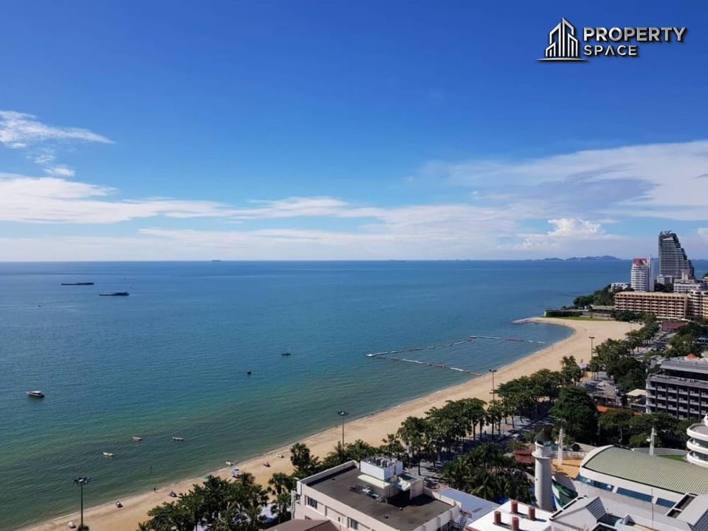 Luxury 1-Bedroom with Sea View at Northshore Pattaya Condo For Rent Image 1