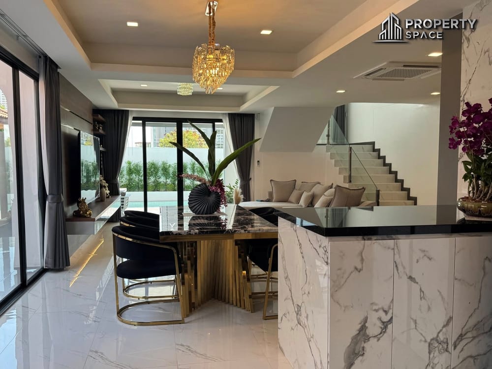 Brand New Spacious 6-Bedroom Modern Pool Villa Near Jomtien Beach For Sale Image 3