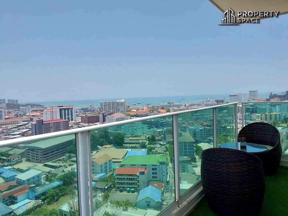 Spacious 2 Bedroom Corner Unit in City Garden Pattaya Condo For Sale And Rent Image 5