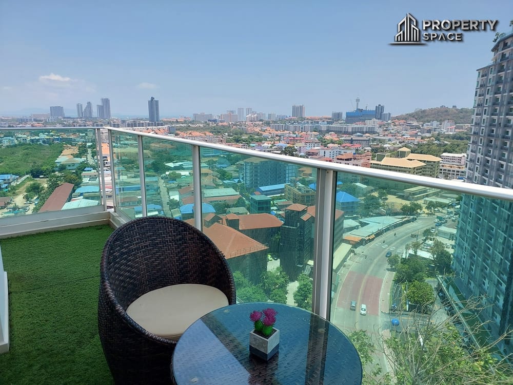 Spacious 2 Bedroom Corner Unit in City Garden Pattaya Condo For Sale And Rent Image 6