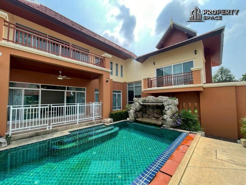 Spacious 3-Bedroom Thai Modern Pool Villa Near Regent International School For Rent Image 1