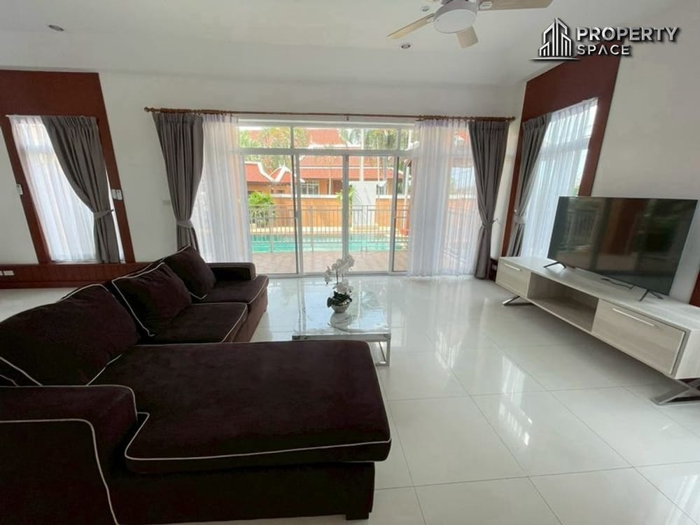 Spacious 3-Bedroom Thai Modern Pool Villa Near Regent International School For Rent Image 6