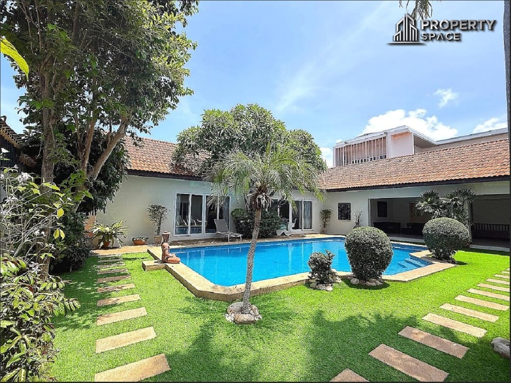 Spacious 5-Bedroom Pool Villa In Prime Location Near Jomtien Beach For Sale Image 1
