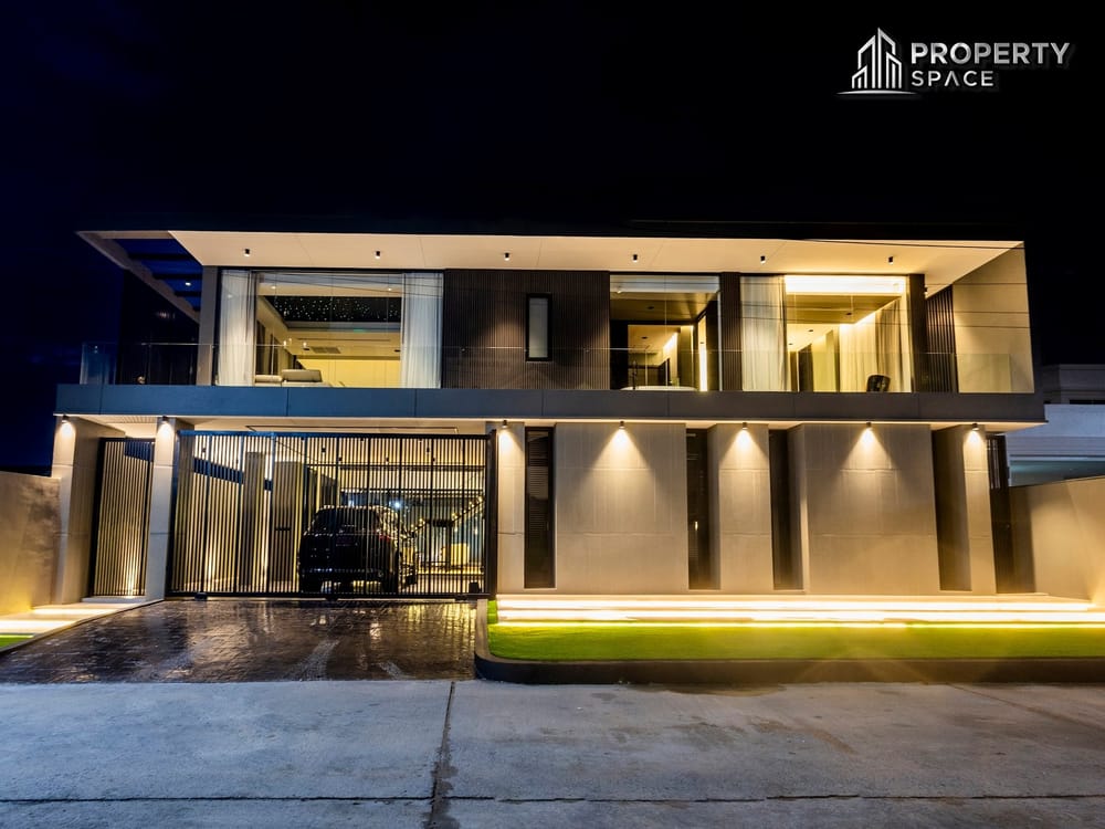 Brand-New Luxury Modern Pool Villa 5 bedroom Near Jomtien Beach For Rent Image 6