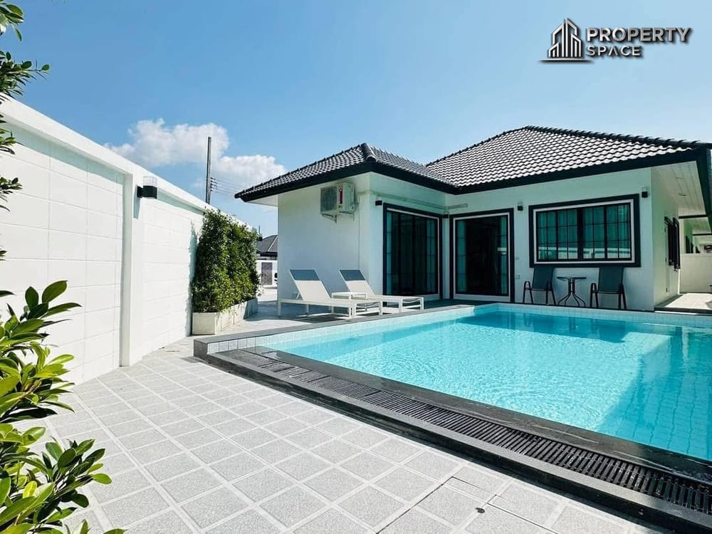 Stunning 3-Bedroom Pool Villa Near Regent International School Pattaya For Sale Image 1