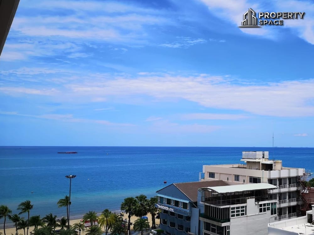 Luxury 1-Bedroom With Sea View In Northshore Pattaya Condo For Rent Image 1