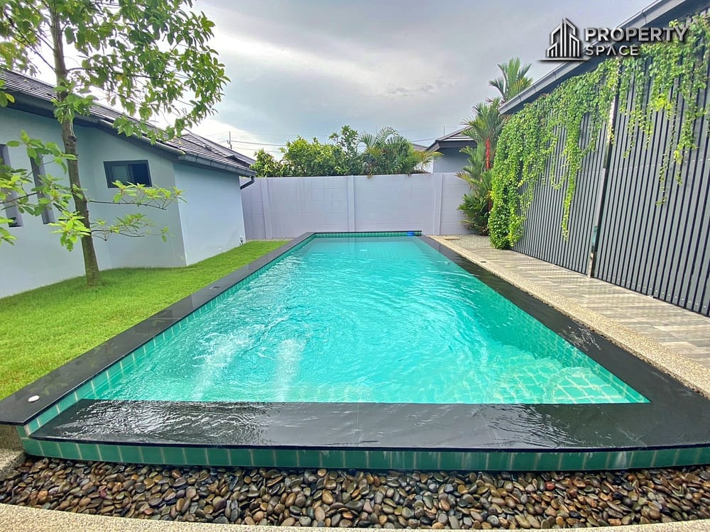 Modern Spacious 2 Bedroom Pool Villa in Huai Yai  Baan Pattaya 6 For Sale Image 3