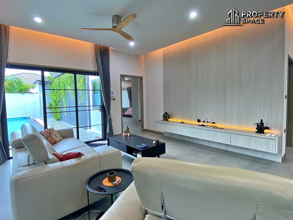 Modern Spacious 2 Bedroom Pool Villa in Huai Yai  Baan Pattaya 6 For Sale Image 1