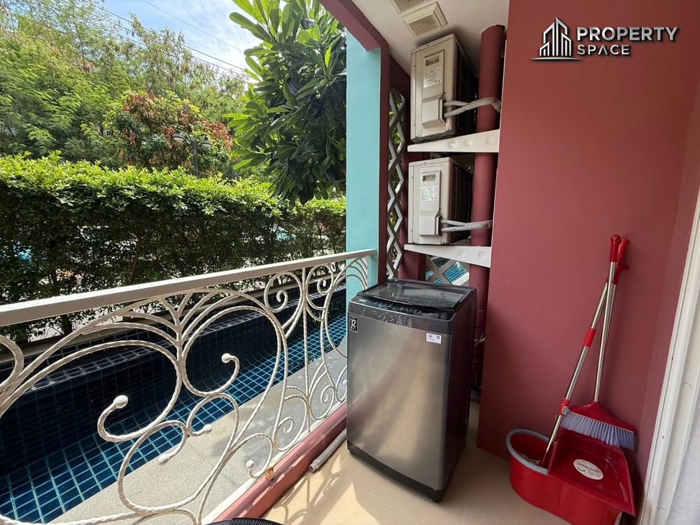 Charming 1-Bedroom Pool View In Jomtien Grande Caribbean Condo Resort For Rent Image 7