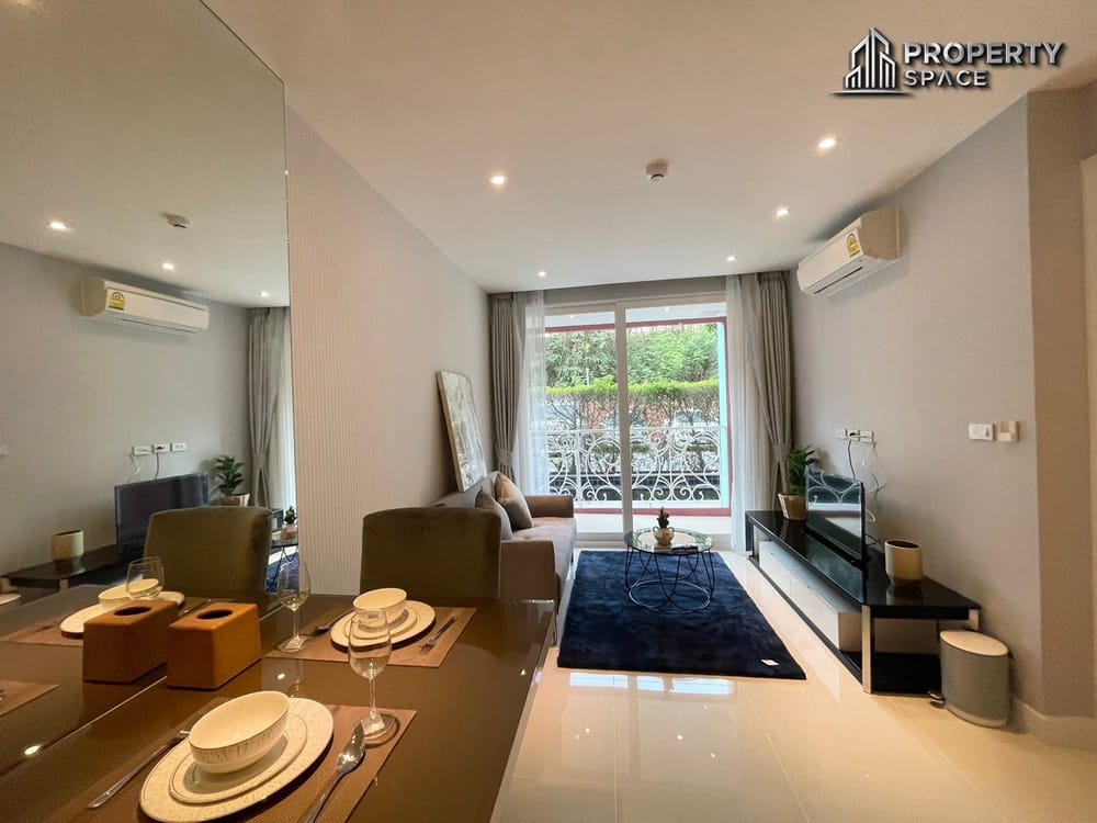 Charming 1-Bedroom Pool View In Jomtien Grande Caribbean Condo Resort For Rent Image 6