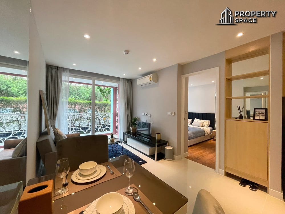 Charming 1-Bedroom Pool View In Jomtien Grande Caribbean Condo Resort For Rent Image 5