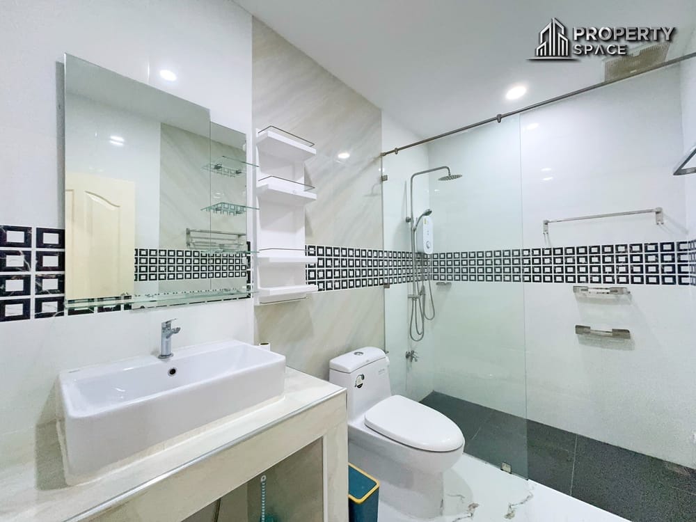 Fully Furnished Private House 3-Bedroom Pet Friendly in Naklua-Wongamat for Rent Image 24