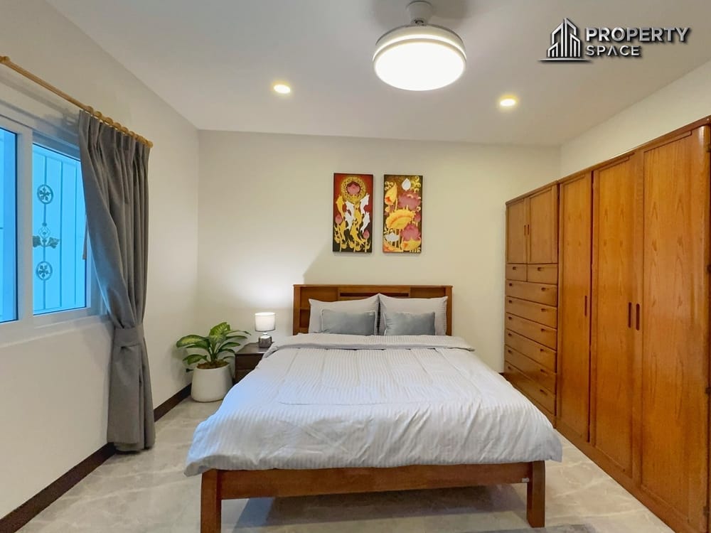 Fully Furnished Private House 3-Bedroom Pet Friendly in Naklua-Wongamat for Rent Image 16