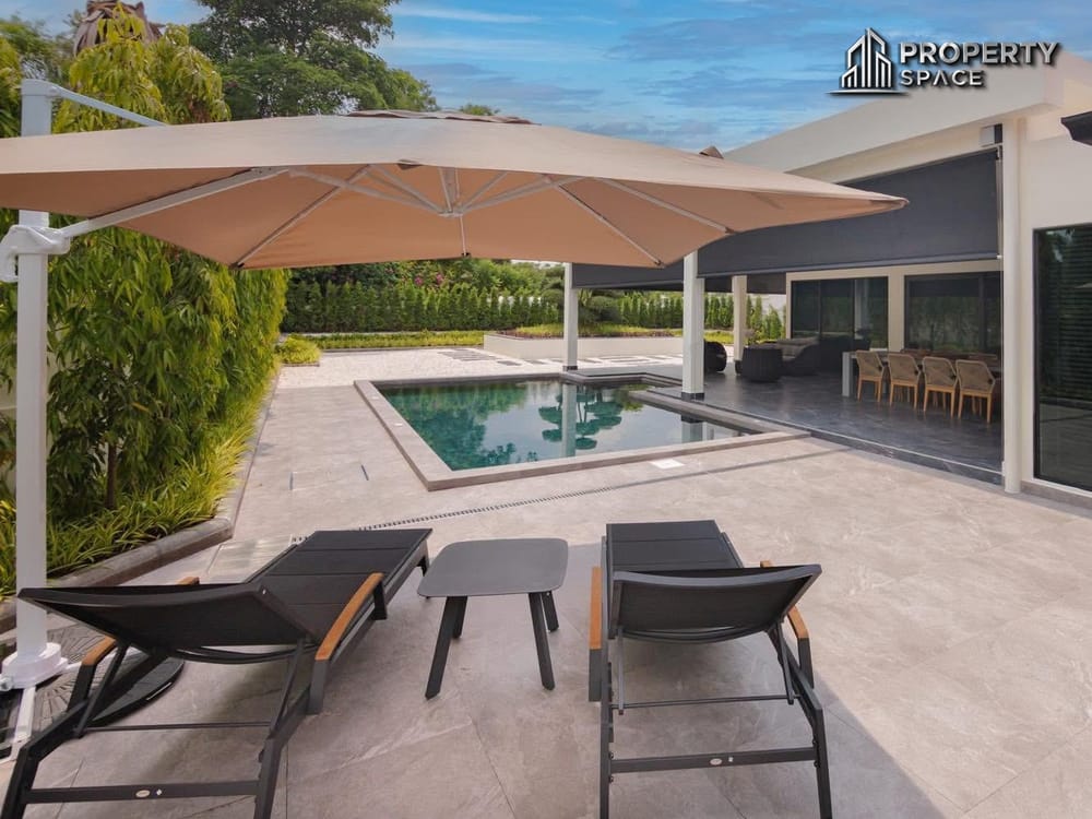 Luxury Newly Built Pool Villa 4 Bedroom In Mabprachan Lake Pattaya For Sale Image 4