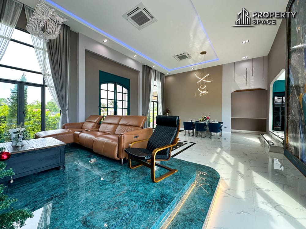 Luxurious Modern Pool Villa 4-Bedroom In Mabprachan Lake Pattaya For Sale Image 14