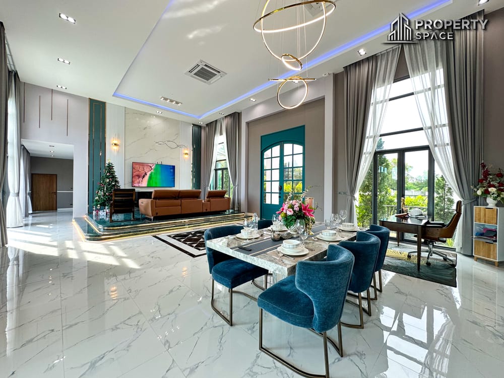 Luxurious Modern Pool Villa 4-Bedroom In Mabprachan Lake Pattaya For Sale Image 10