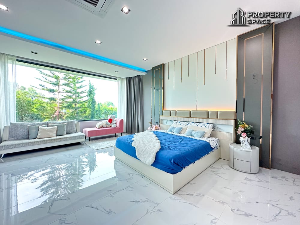 Luxurious Modern Pool Villa 4-Bedroom In Mabprachan Lake Pattaya For Sale Image 35