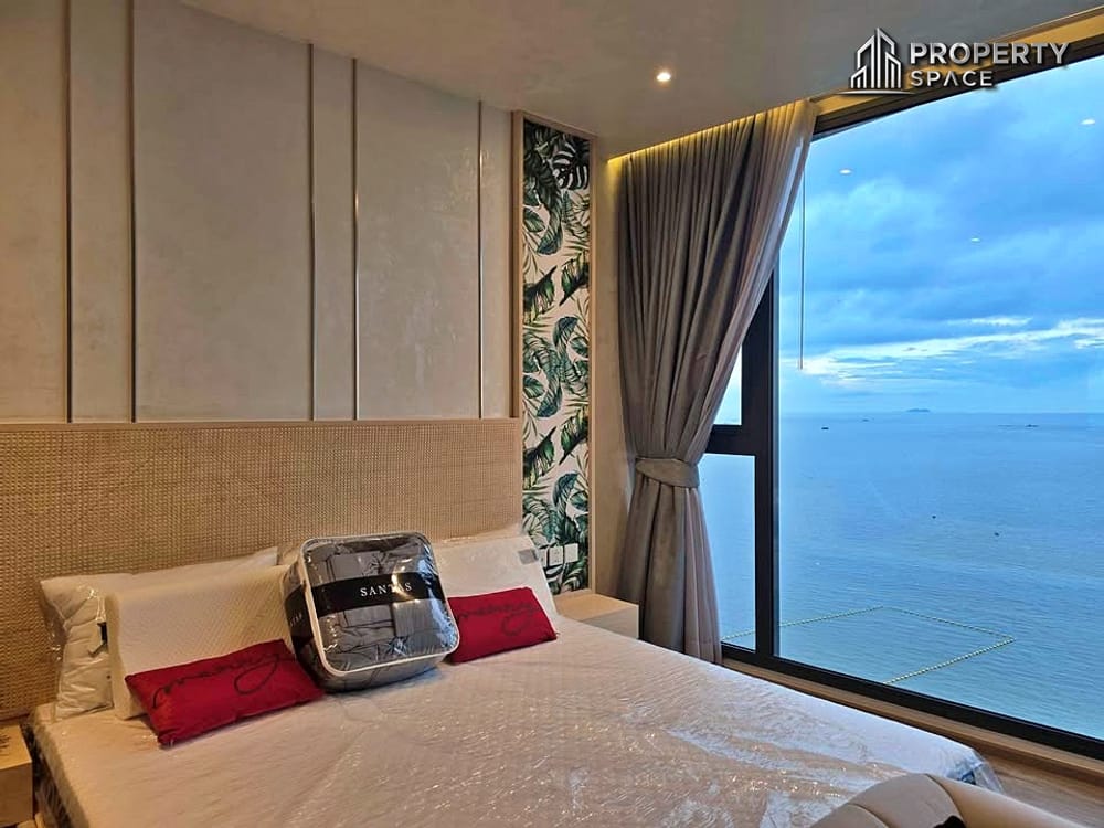 High Floor Sea View Luxury 1 Bedroom In AROM Wongamat Condo For Rent Image 10