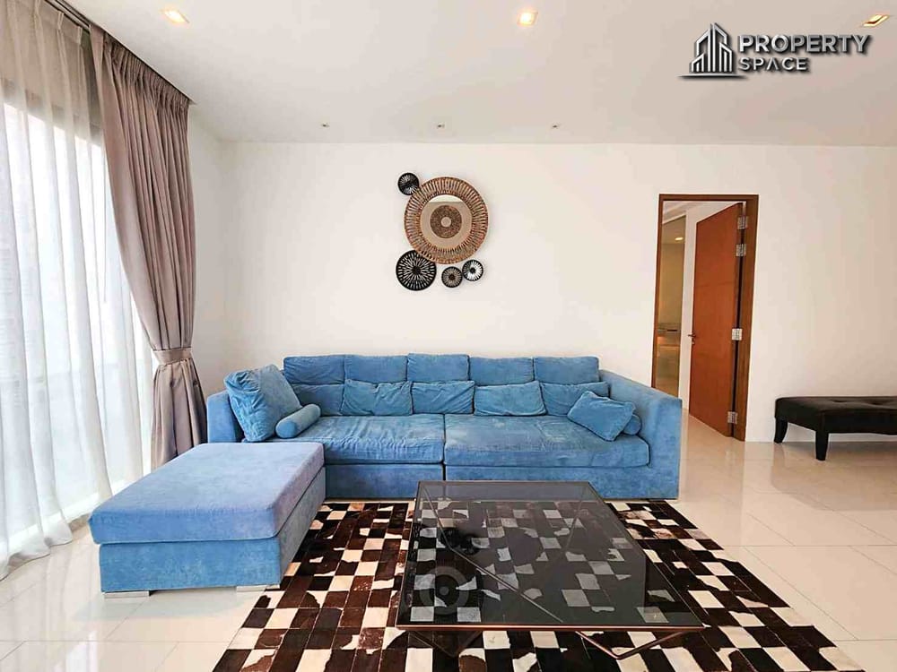 Spacious Beachfront  3 Bedroom Corner Unit At The Sanctuary Wongamat Condo For Sale & Rent Image 5