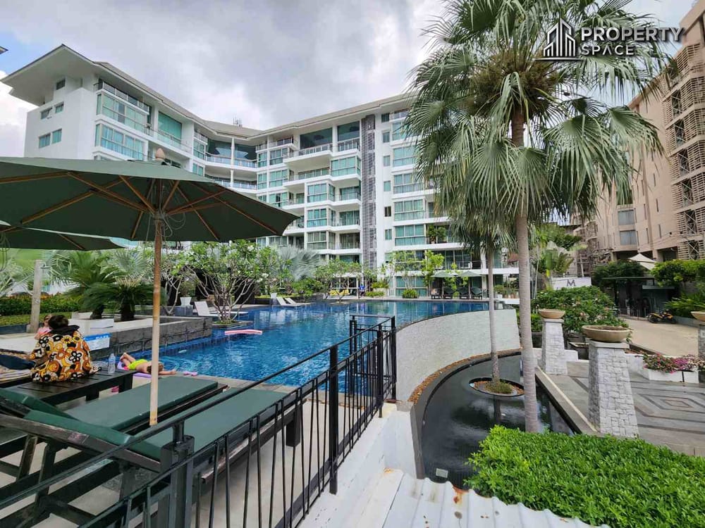 Spacious Beachfront  3 Bedroom Corner Unit At The Sanctuary Wongamat Condo For Sale & Rent Image 41
