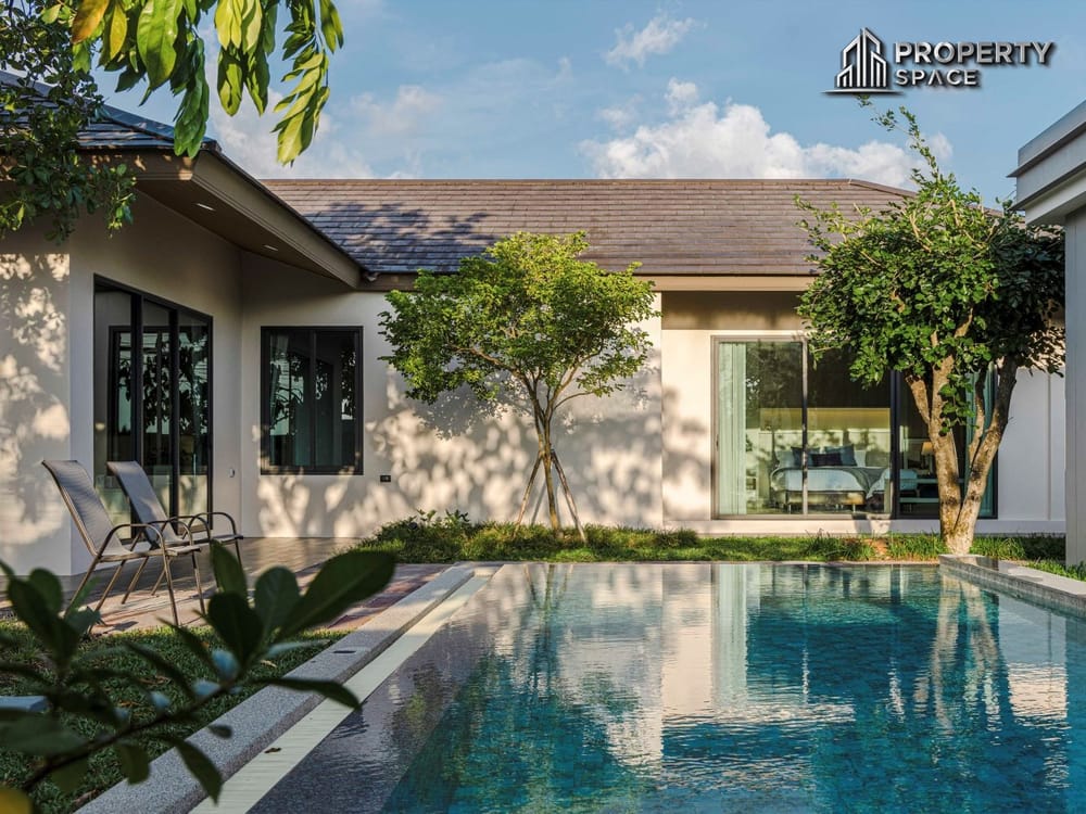 Luxurious Modern 4 Bedroom Pool Villa In Huay Yai Pattaya For Rent Image 6