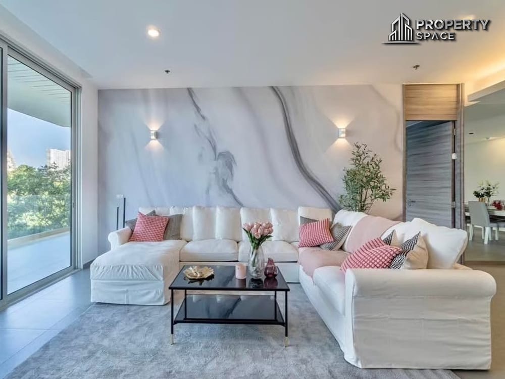 Unparalleled Sea View: Large 2-Bedroom Luxury Unit in The Cove Wongamat Condo For Rent Image 4