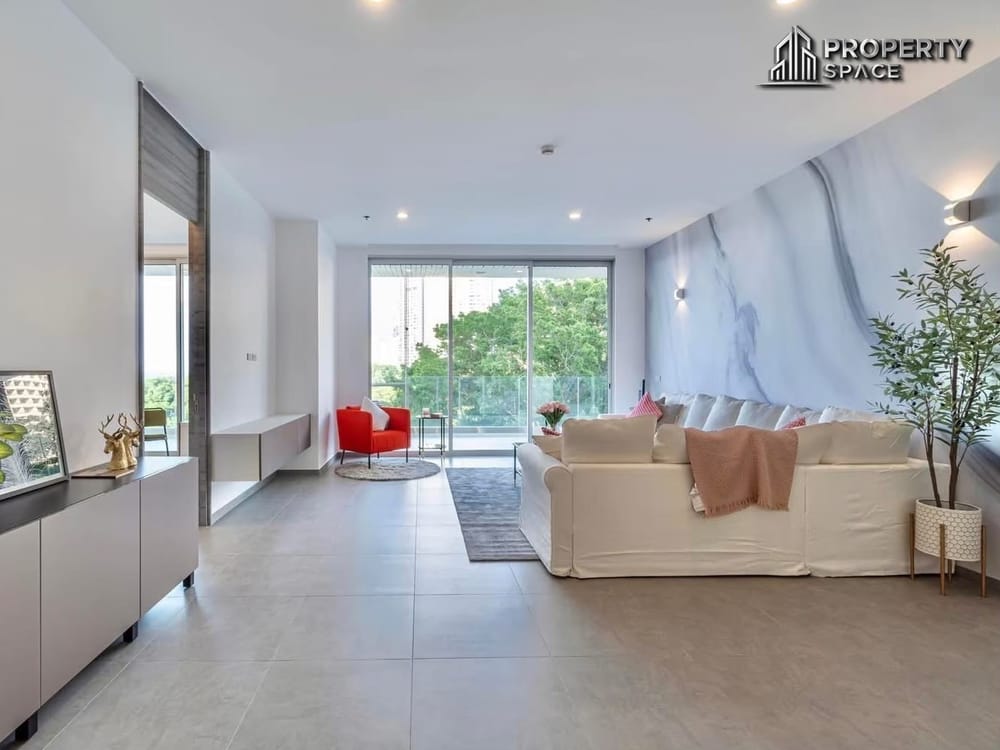 Unparalleled Sea View: Large 2-Bedroom Luxury Unit in The Cove Wongamat Condo For Rent Image 7