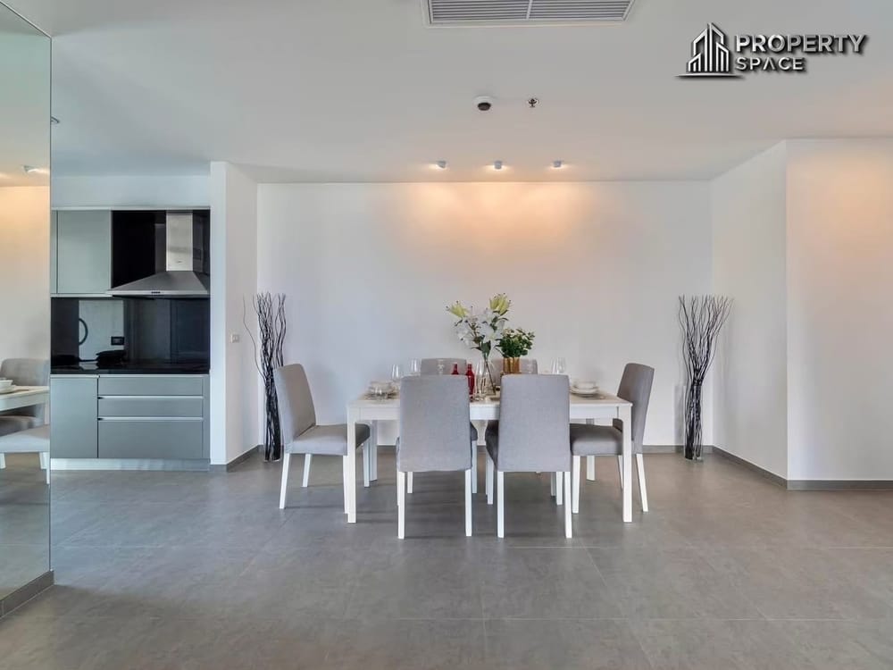 Unparalleled Sea View: Large 2-Bedroom Luxury Unit in The Cove Wongamat Condo For Rent Image 8