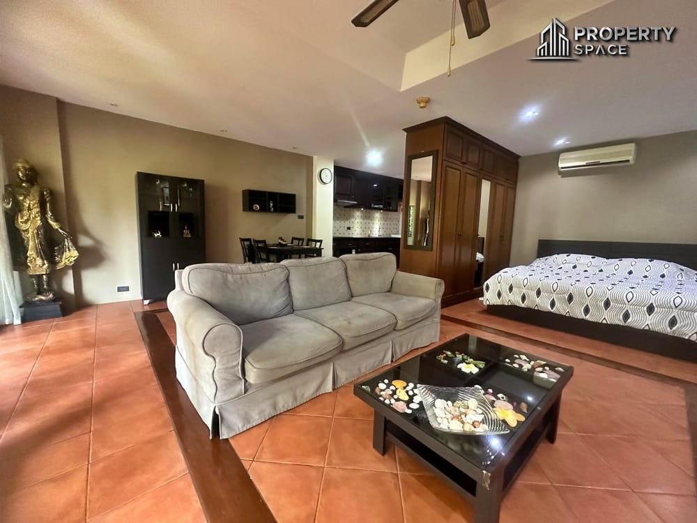 Spacious Studio Condo Garden & Pool View In Chateau Dale ThaBali Condo Pattaya For Sale Image 5