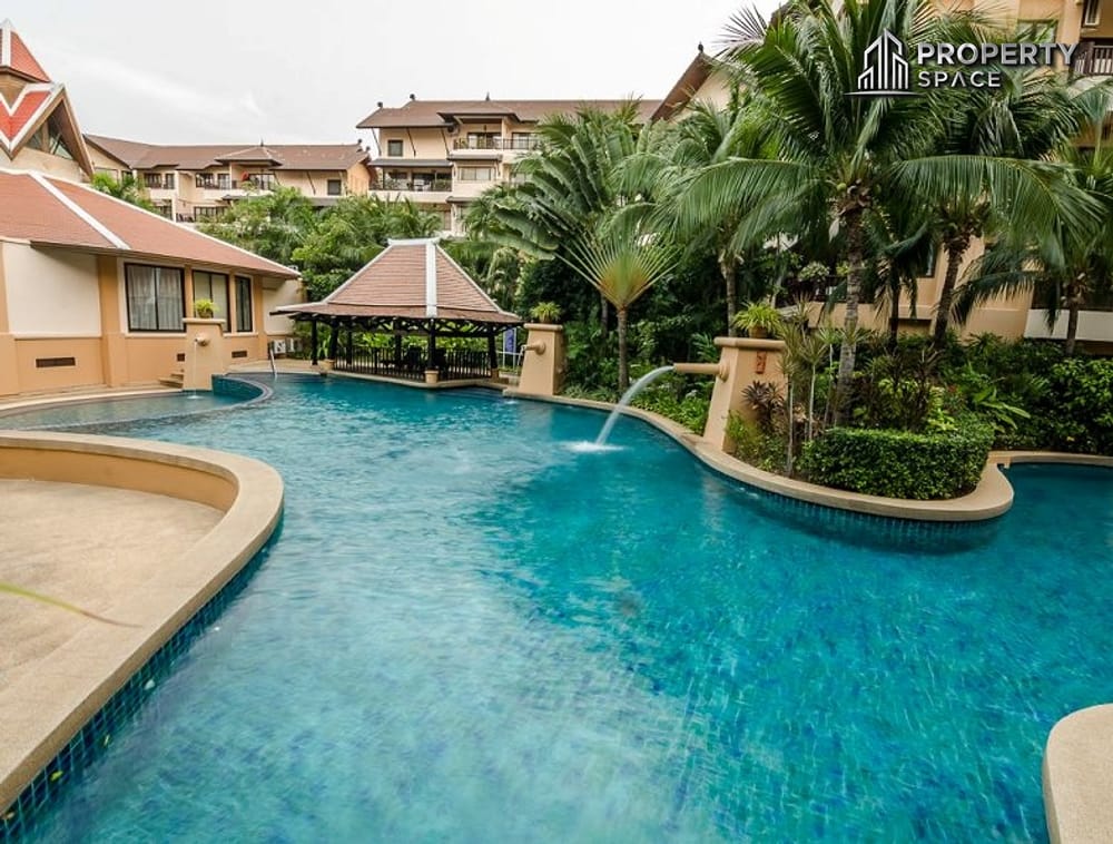 Spacious Studio Condo Garden & Pool View In Chateau Dale ThaBali Condo Pattaya For Sale Image 12