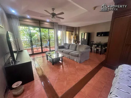 spacious-studio-condo-garden-and-pool-view-in-chateau-dale-thabali-condo-pattaya-for-sale-ps1658