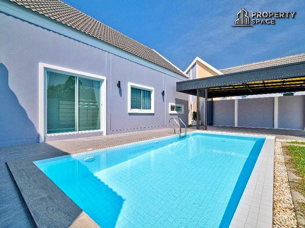 Brand-New Modern 4 Bedroom Pool Villa In East Pattaya for Sale Image 4