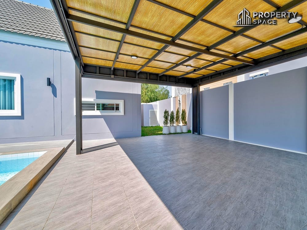 Brand-New Modern 4 Bedroom Pool Villa In East Pattaya for Sale Image 29