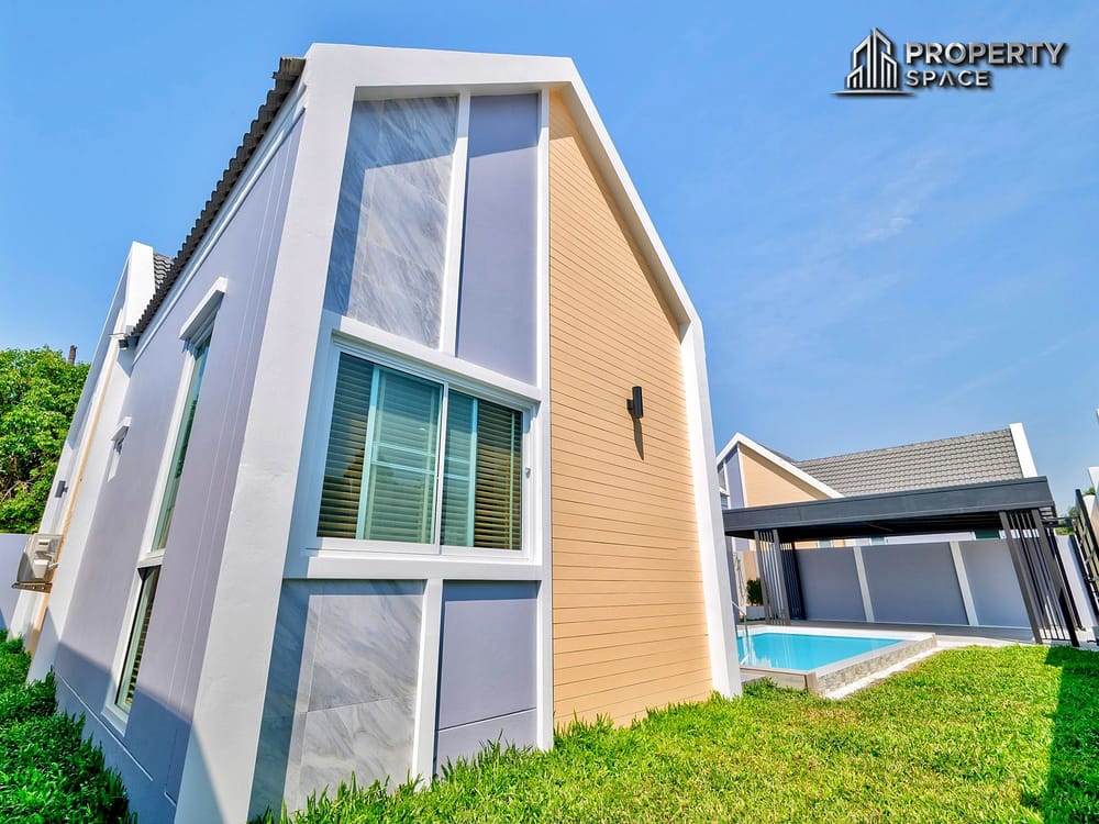 Brand-New Modern 4 Bedroom Pool Villa In East Pattaya for Sale Image 30
