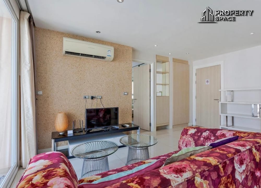 Stylish 2 Bedroom Condo With Pool View In Grande Caribbean Pattaya For Rent Image 3