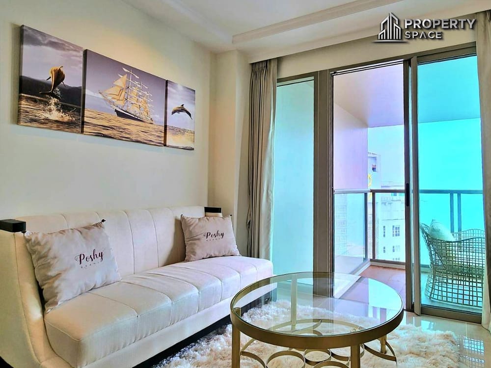 Luxury Elegant 1 Bedroom With Sea View In Riviera Monaco Condo For Rent  Image 4