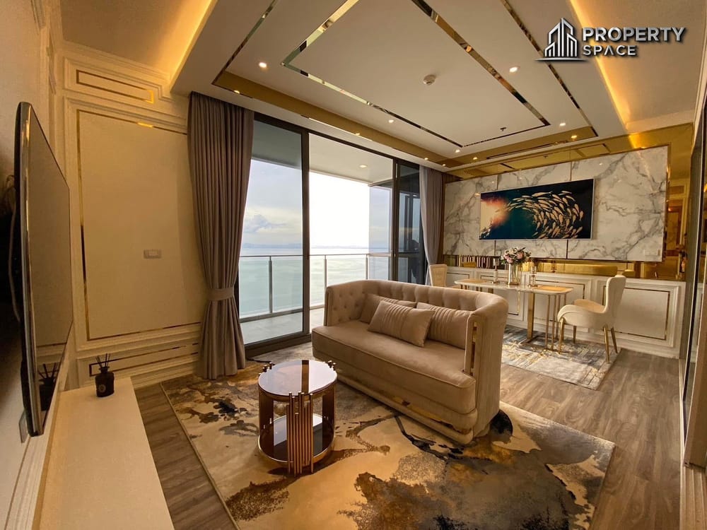 Luxurious 2BR Condo Sea View Private Beach Access At Baan Plai Haad Wongmat For Rent    Image 1
