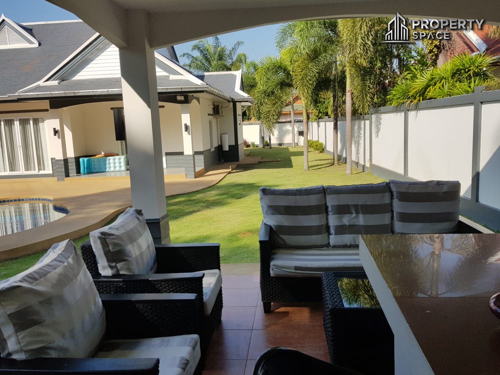 Spacious 4-Bedroom Pool Villa With Huge Garden In East Pattaya For Rent Image 5