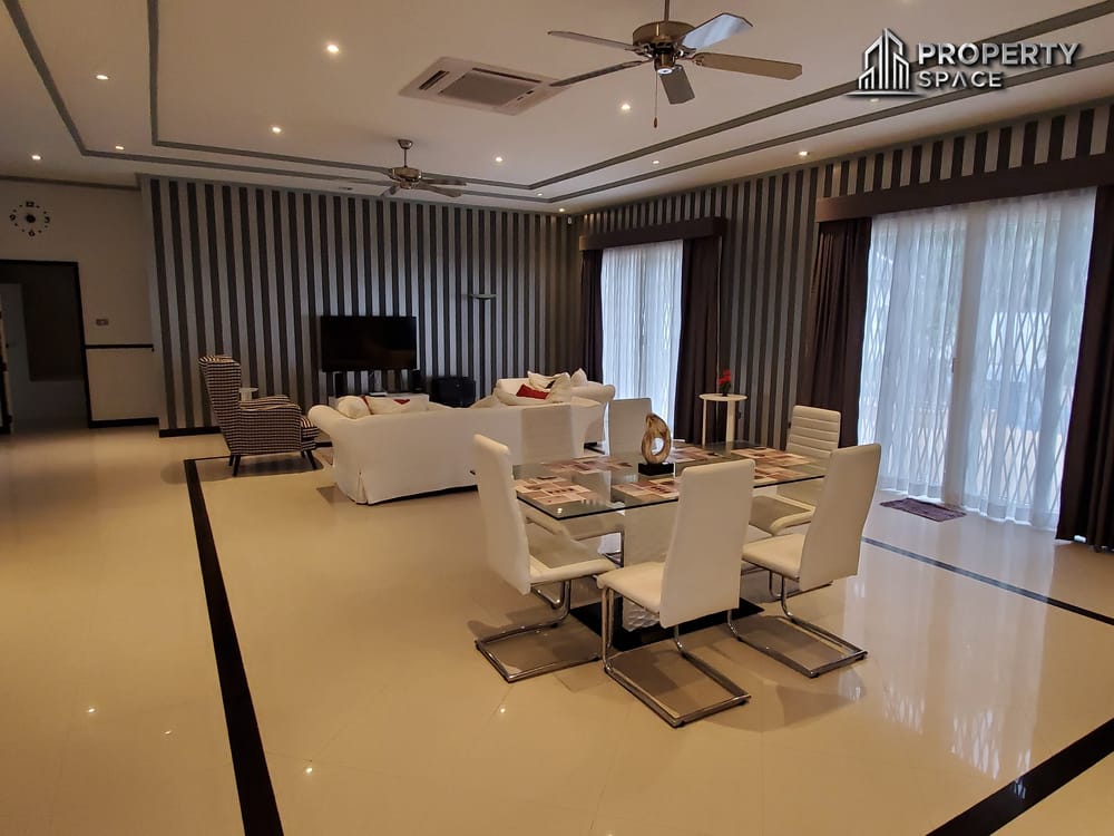 Spacious 4-Bedroom Pool Villa With Huge Garden In East Pattaya For Rent Image 8