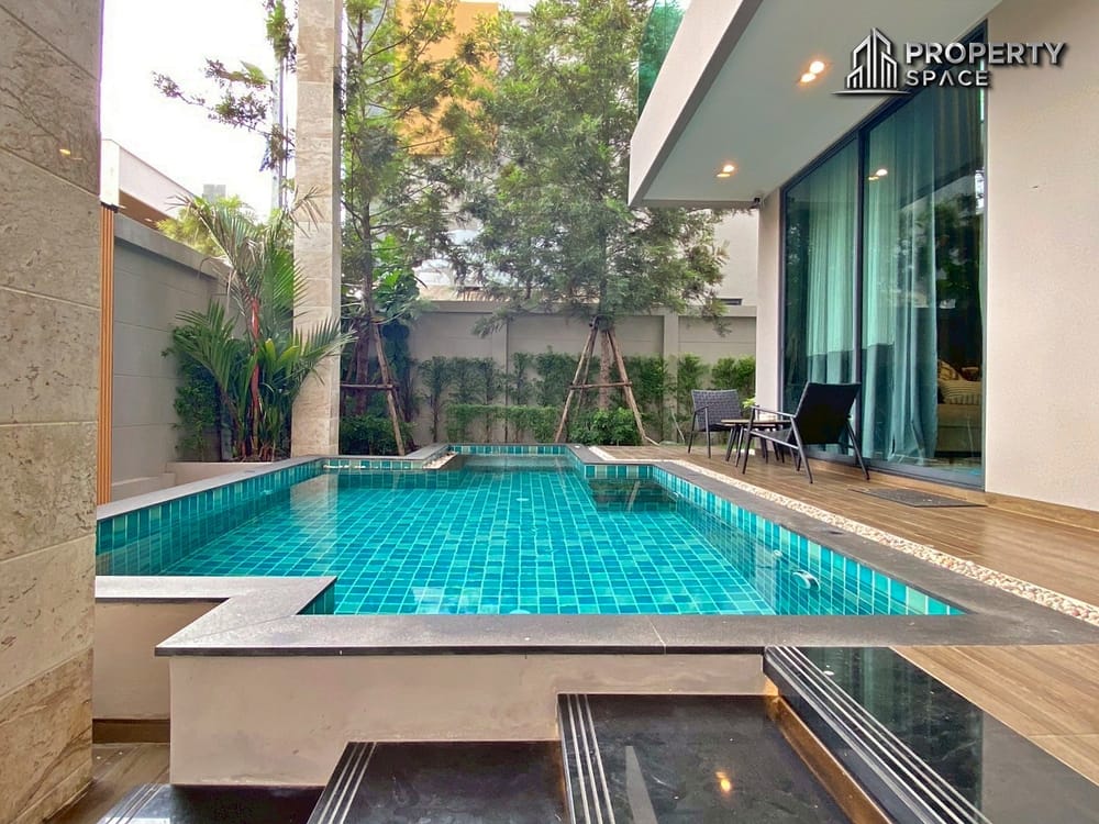 Luxury 4 Bedroom Pool Villa in Madcha Nirvana Huai Yai For Sale & Rent Image 4