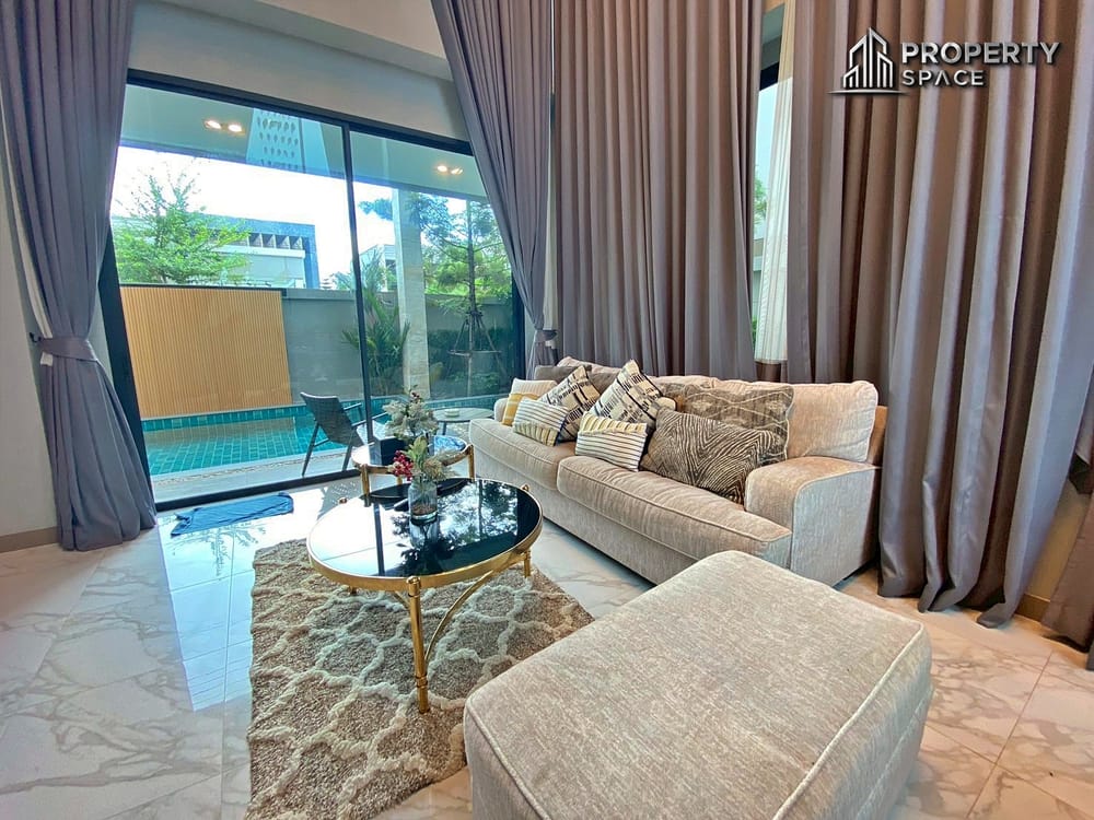 Luxury 4 Bedroom Pool Villa in Madcha Nirvana Huai Yai For Sale & Rent Image 8