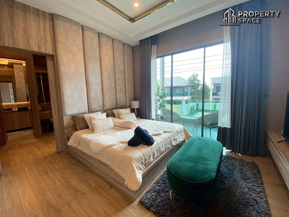 Luxury 4 Bedroom Pool Villa in Madcha Nirvana Huai Yai For Sale & Rent Image 23