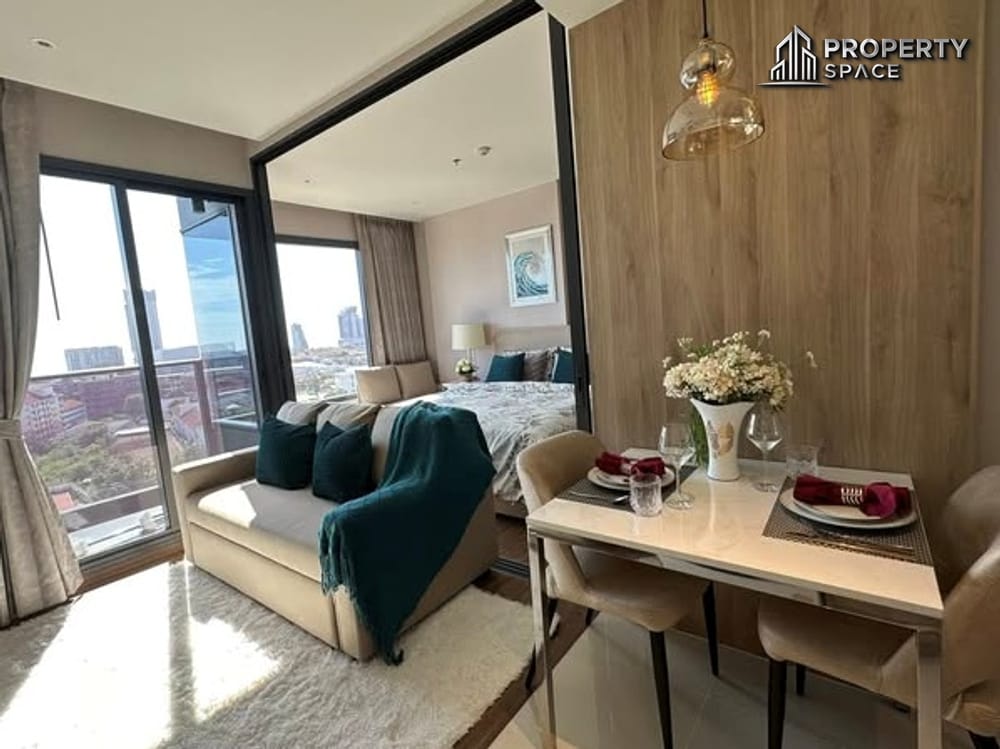 1-Bedroom Beautiful Sea View Unit in Once Pattaya For Rent Image 1